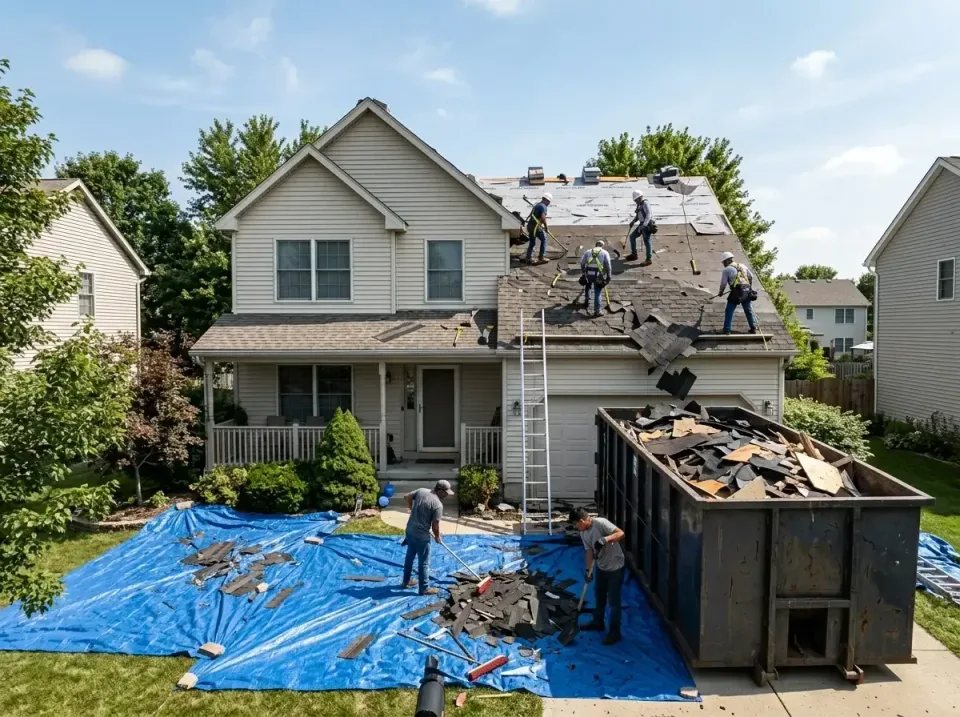 roof-replacement-debris-remova-004 — frequently asked questions, Cheapest Dumpster Rentals in Hidden Meadows, CA
